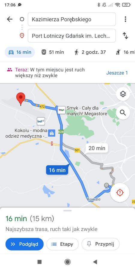 Apartamento Przytulna Kawalerka Z Ogrodem Gdansk Exterior foto