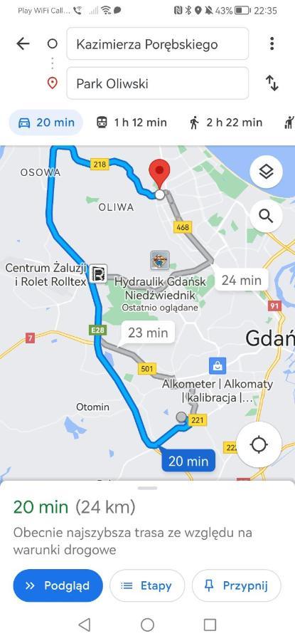 Apartamento Przytulna Kawalerka Z Ogrodem Gdansk Exterior foto